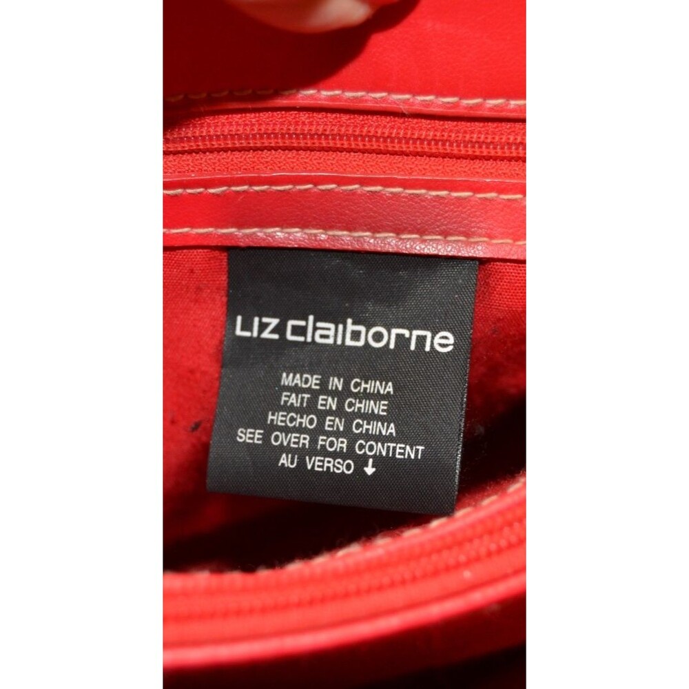 VTG 90's Liz Claiborne Beaded Small Tote Canvas Bag Purse Hot Air Balloons HTF - Picture 11 of 16